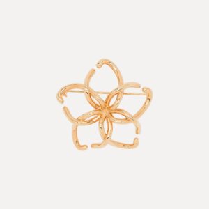 O Floral Brooch