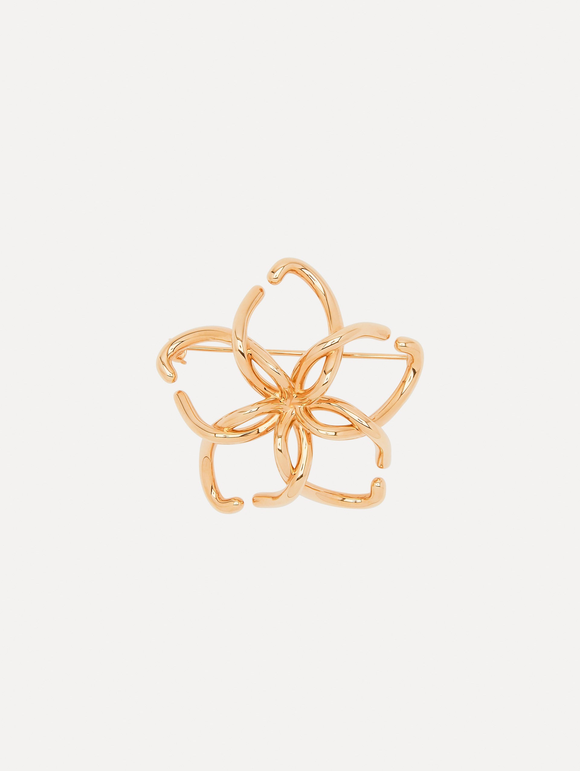 O Floral Brooch